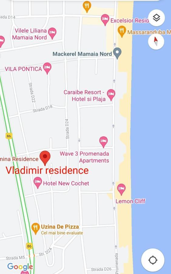 Vladimir Residence Mamaia Nord Năvodari Eksteriør bilde